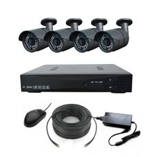 AHD-4U Light Комплект видеонаблюдения 4-х канальный