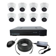 AHD-8VH Комплект видеонаблюдения Full HD 8-ми канальный